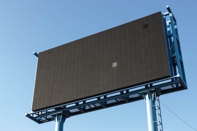 Billboard for event marketing