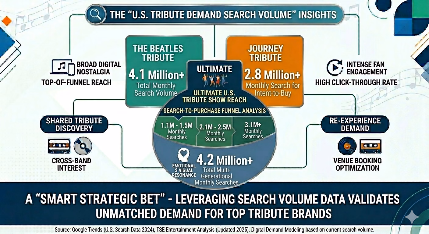 tributre band search volume insights
