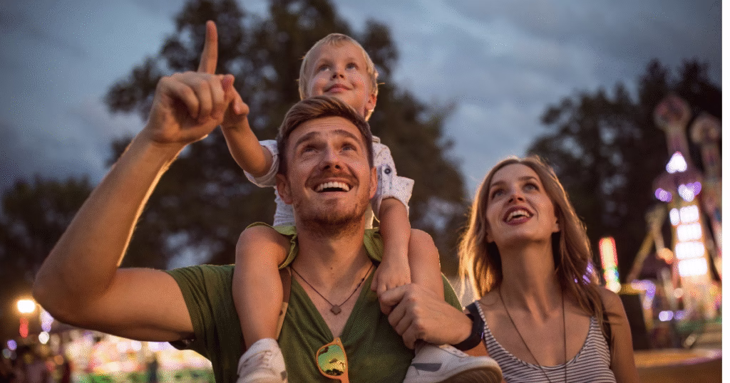 Festival family audience