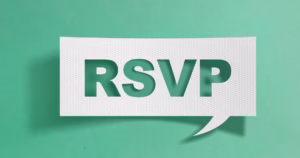 RSVP for corporate events