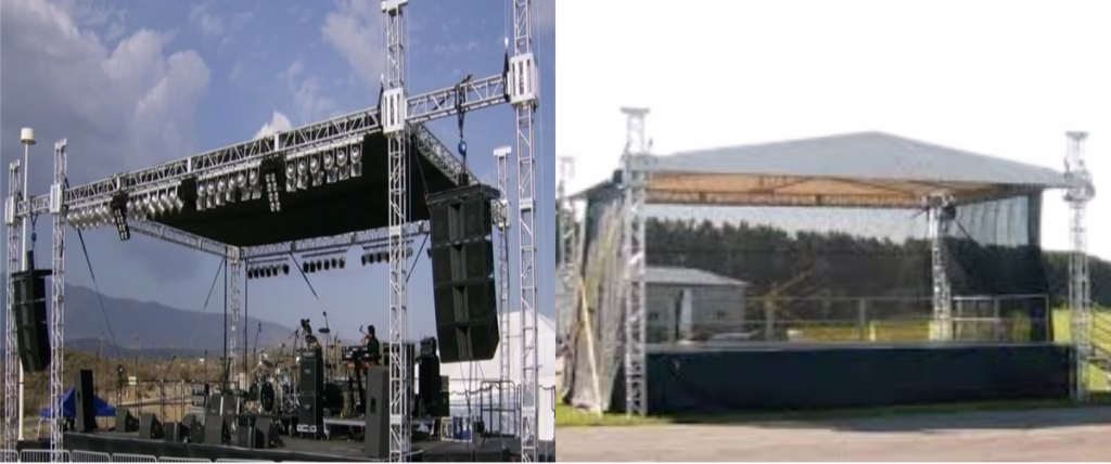 outdoor stage examples